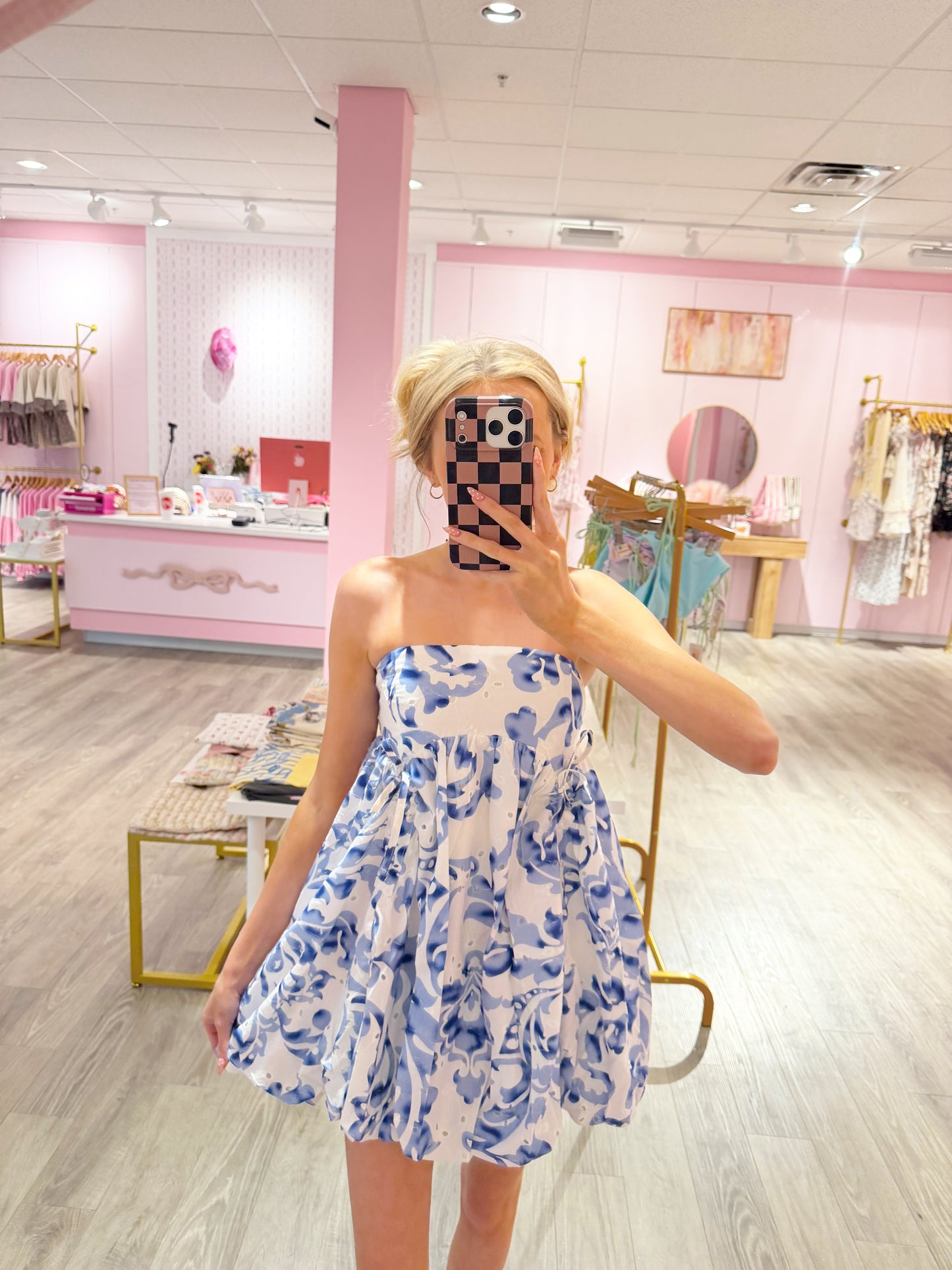 Sabrina Mini Bubble Dress