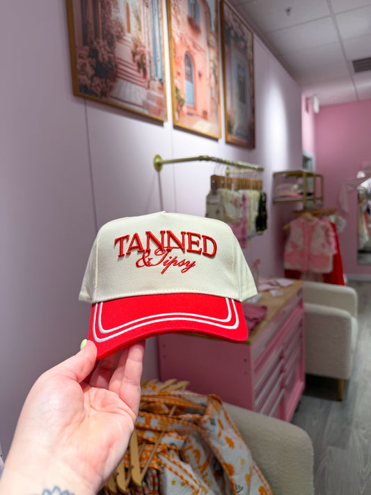 Tanned & Tipsy Trucker Hat