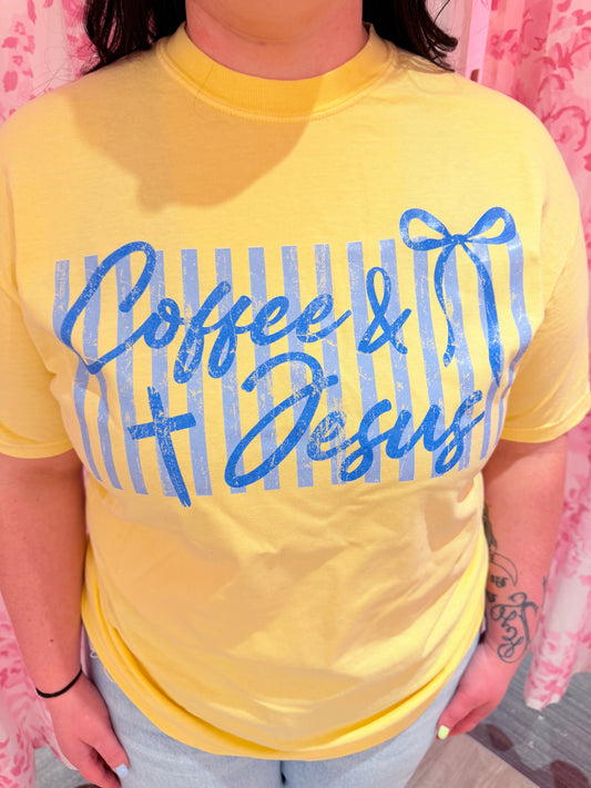 Coffee & Jesus Tee