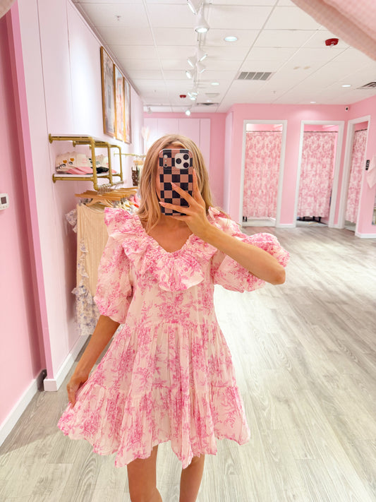 Willow Balloon Sleeve Dress