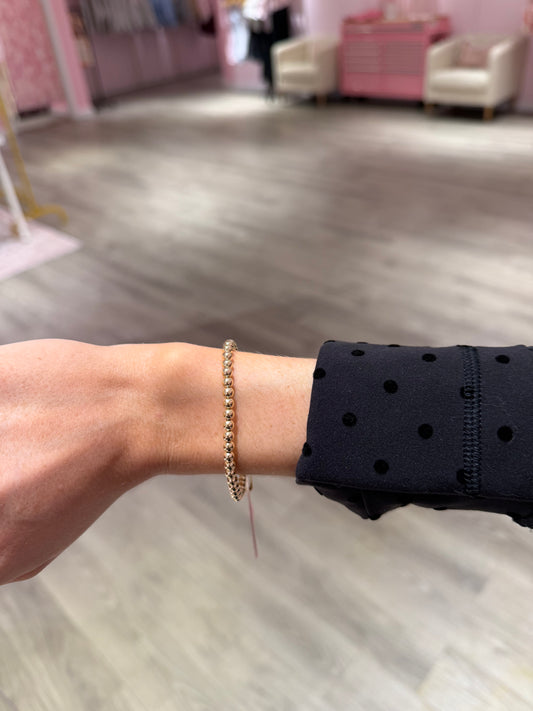 4mm Gold Filled Bracelet