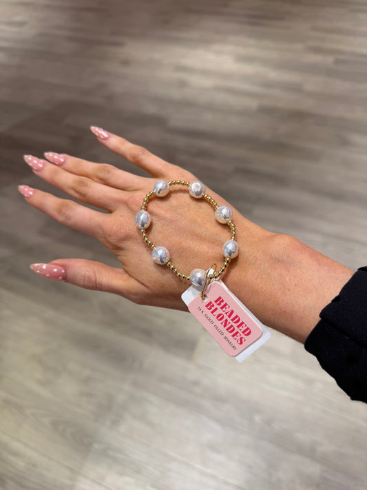 Sadie Pearl Bracelet In Gold