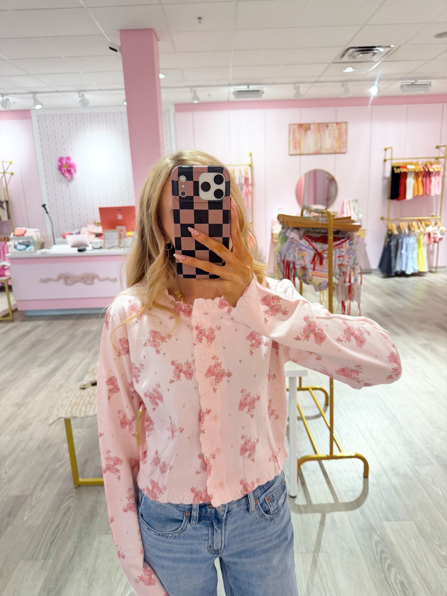 Poppy Scalloped Cardigan